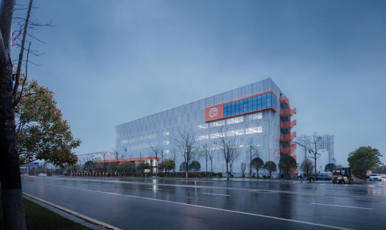 BIM建筑|流线重构，申亿智慧工厂 / 长沙市规划设计院有限责任公司