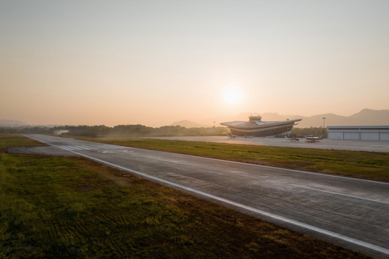 BIM建筑|杭州亚运配套设施：千岛湖通用机场航站楼 / 境澜建筑