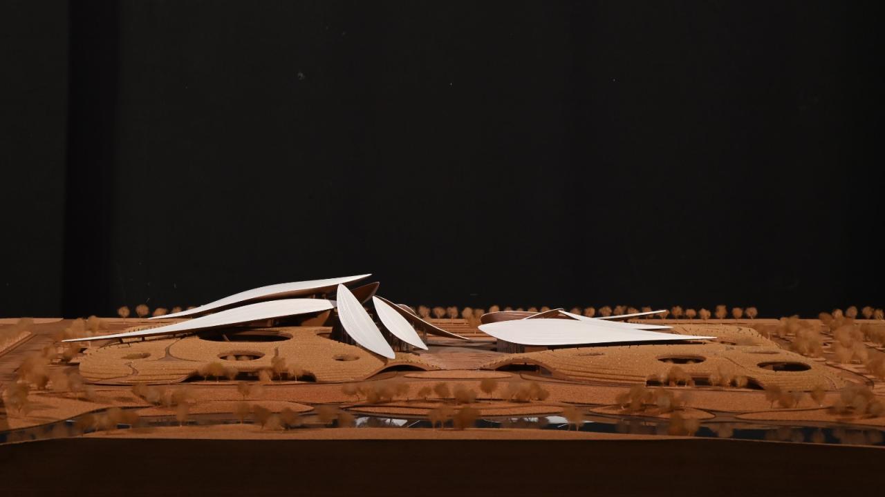 BIM建筑|安吉“两山”未来科技城文化艺术中心 / MAD马岩松新作