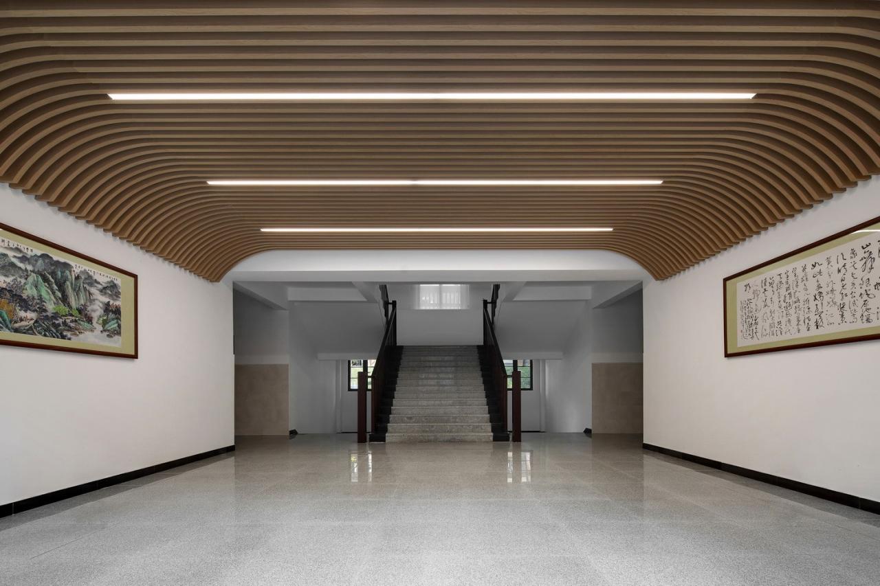 BIM建筑|一座深藏在云和小县城的校史馆 / 丰间建筑事务所