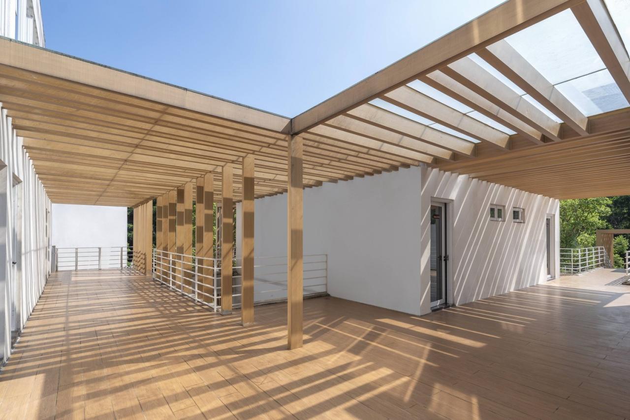 BIM建筑|多层面的“轻”：黄麻乡村振兴工作站与乡村会客厅 / 三文建筑