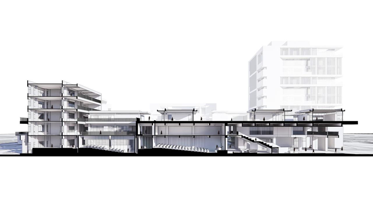 BIM建筑|江苏省靖江高级中学新校区 / 荣朝晖工作室