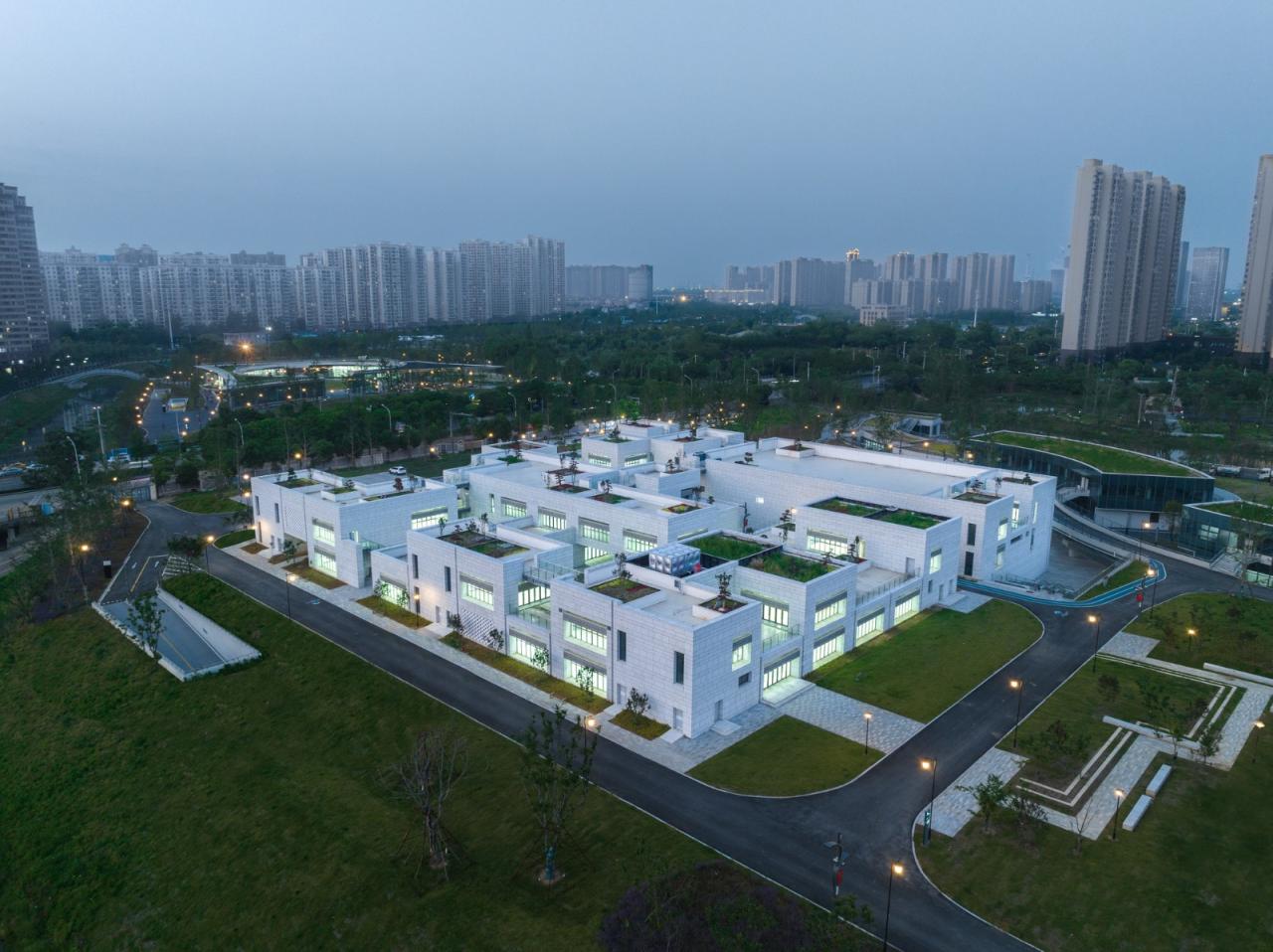 BIM建筑|武汉海绵公园研学+游客中心 / UAO瑞拓设计