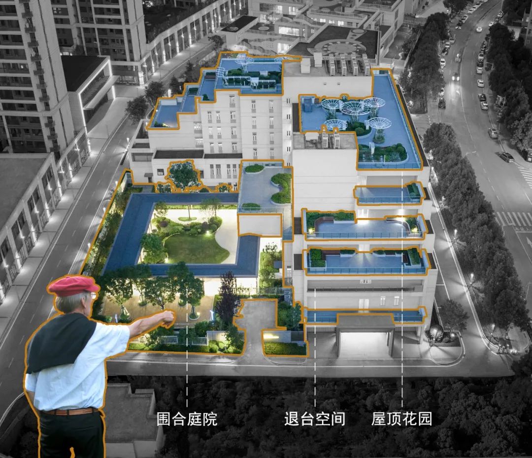 BIM建筑|多层养老中心与外部环境的互动-博元养老中心 / UUA