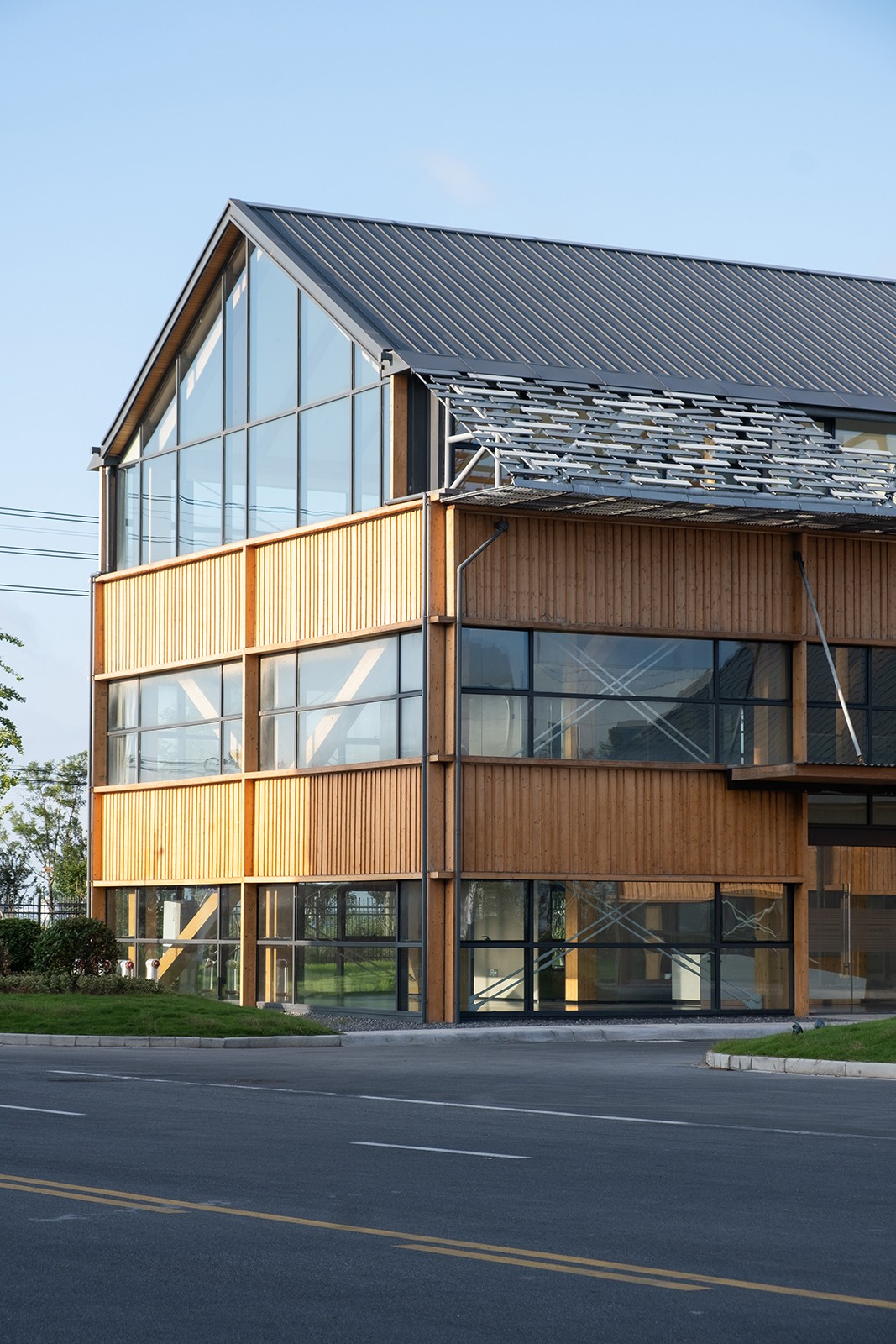 BIM建筑|木作之家 – 大丰木结构研发中心 / CATS