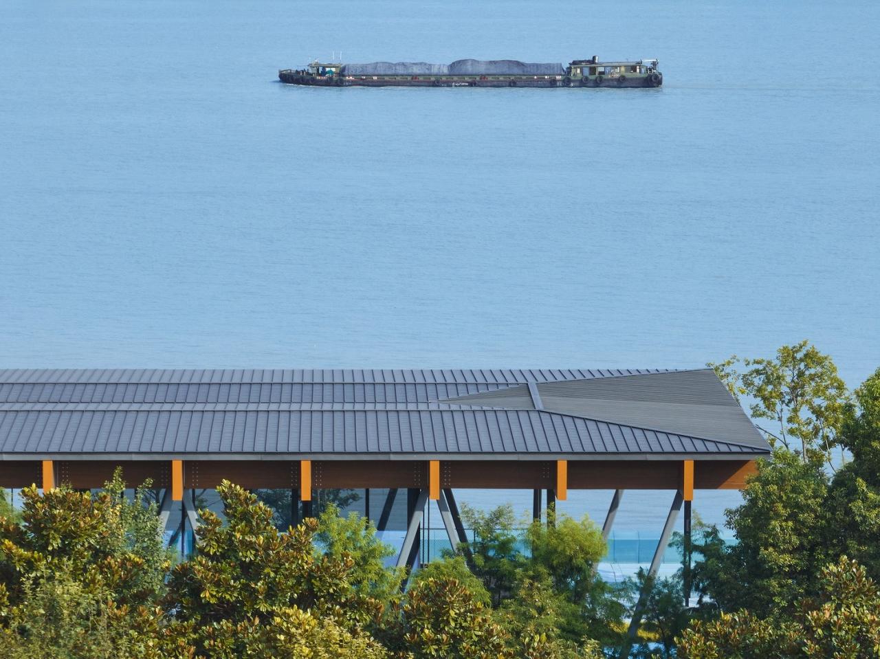 BIM建筑|杭州滨江公共空间·长亭驿 / 同济原作设计工作室