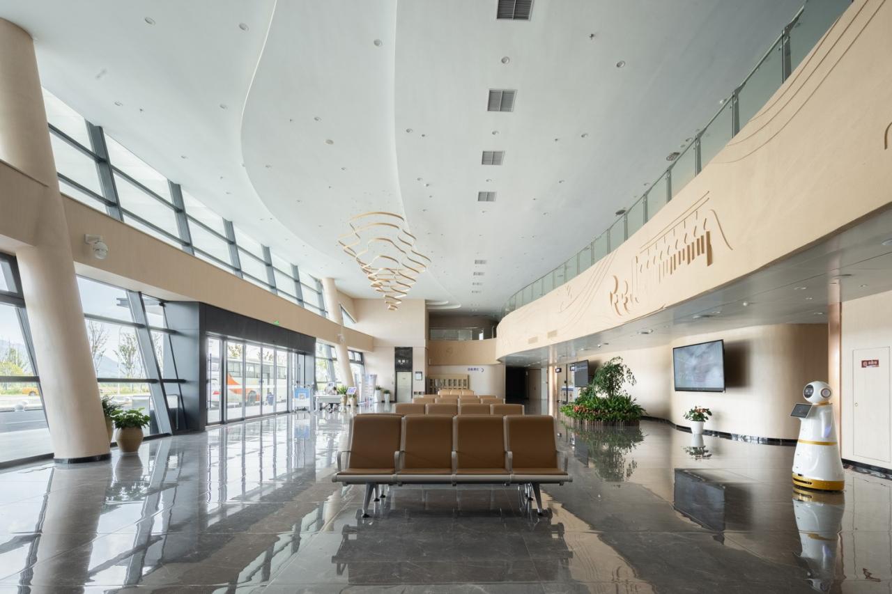 BIM建筑|杭州亚运配套设施：千岛湖通用机场航站楼 / 境澜建筑