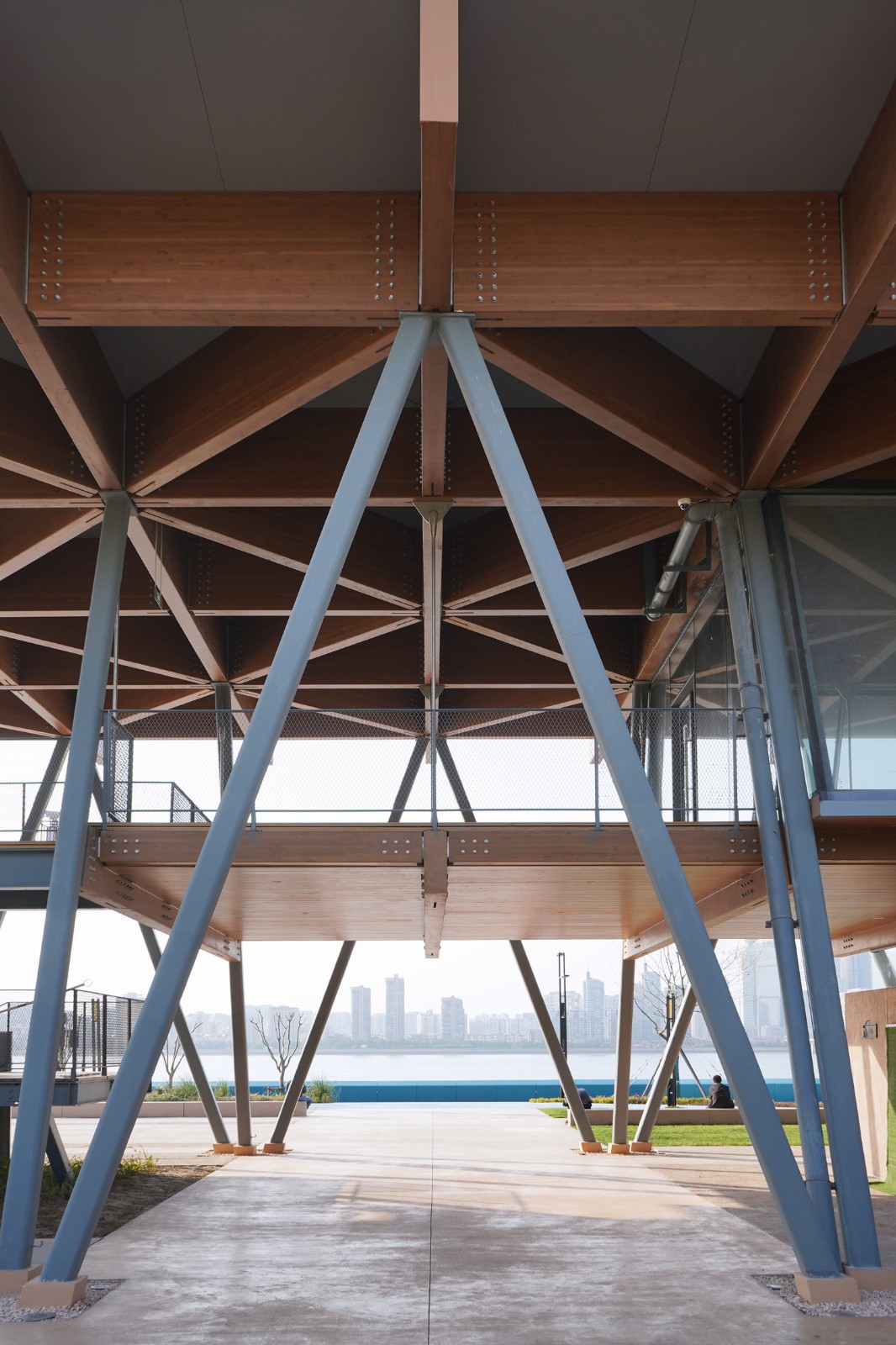 BIM建筑|杭州滨江公共空间·长亭驿 / 同济原作设计工作室