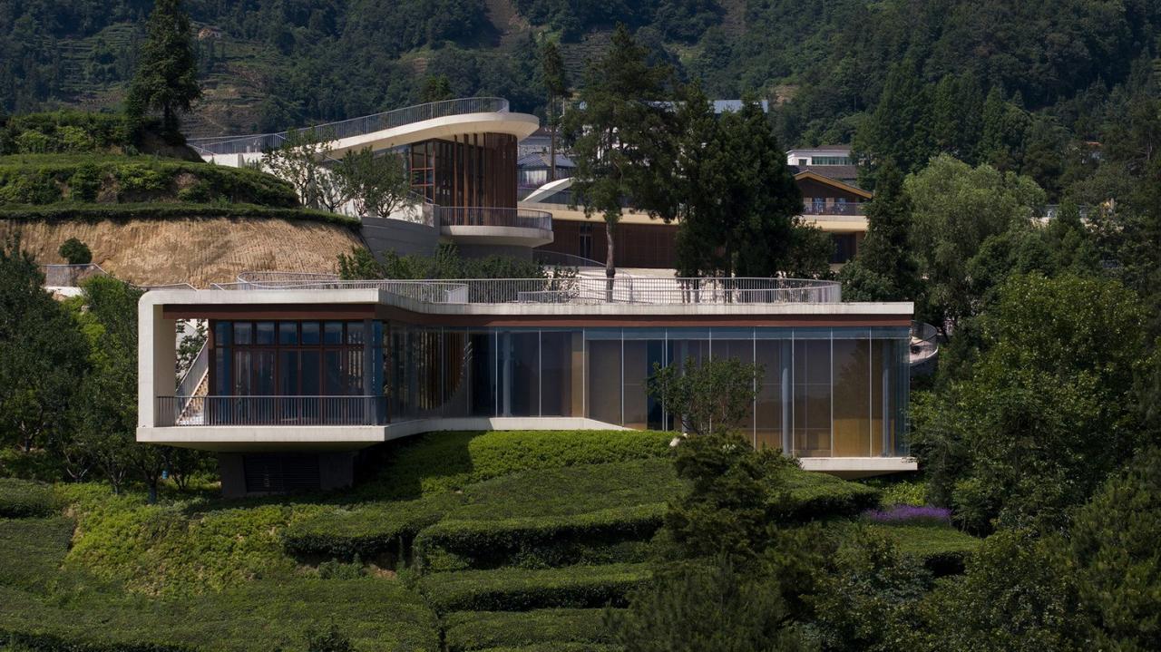 BIM建筑|三峡茶旅小镇展示中心 / 建筑营设计工作室