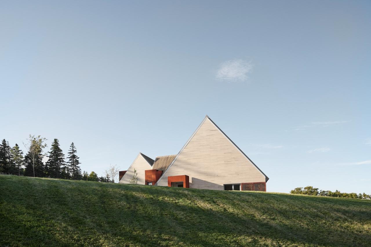 BIM建筑|高地村解说中心 / Abbott Brown Architects