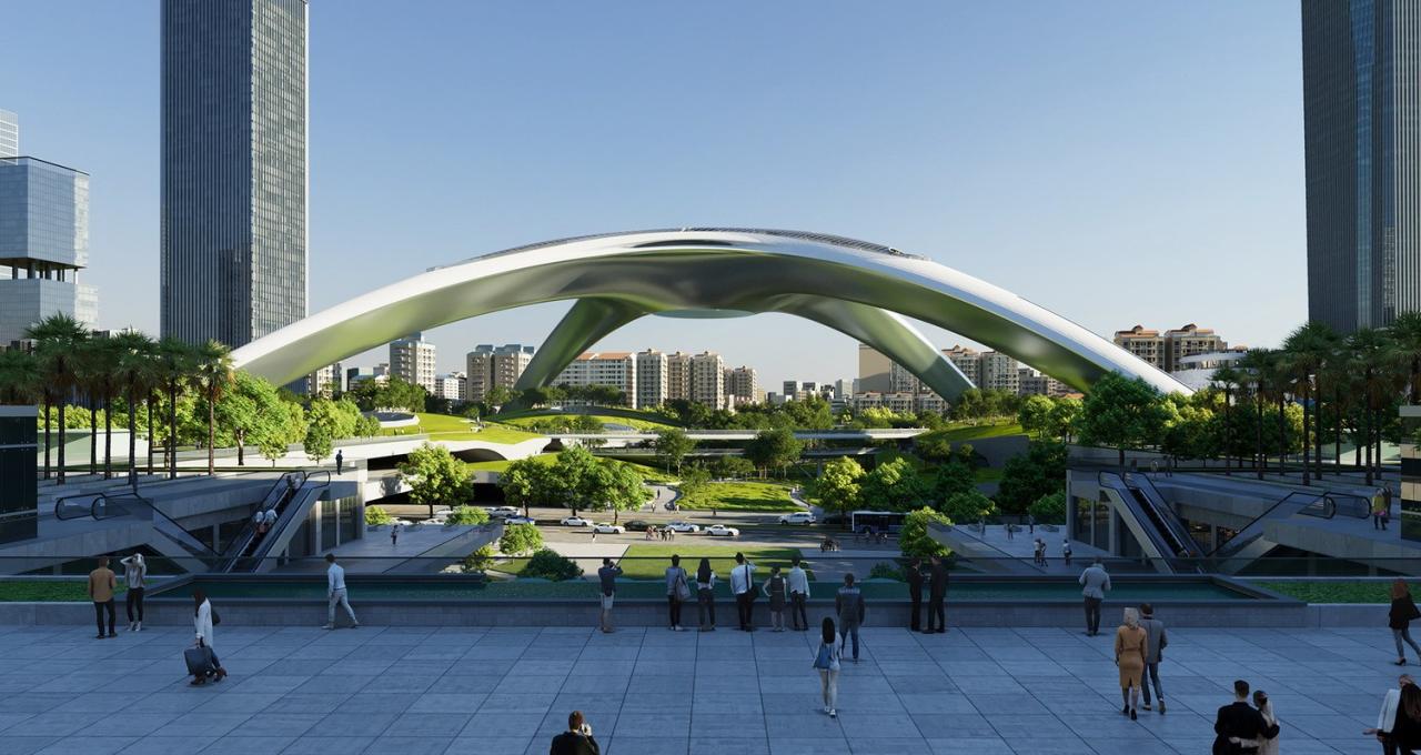 BIM建筑|深圳超核绿芯 / MAD马岩松