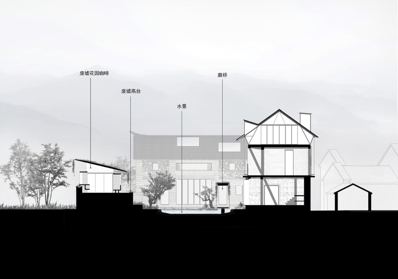 BIM建筑|墟岫园 / ArCONNECT 之间建筑事务所