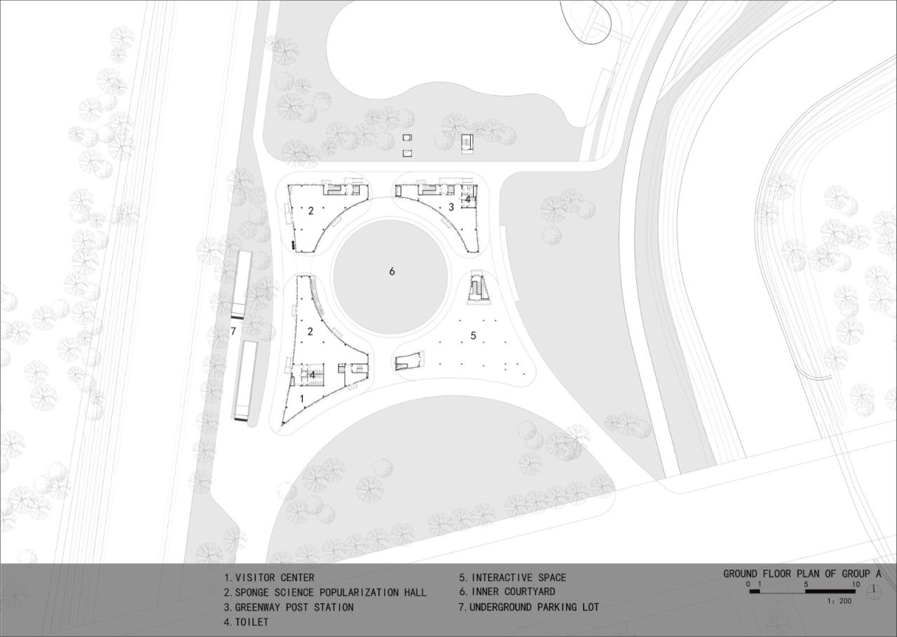 BIM建筑|武汉海绵公园研学+游客中心 / UAO瑞拓设计