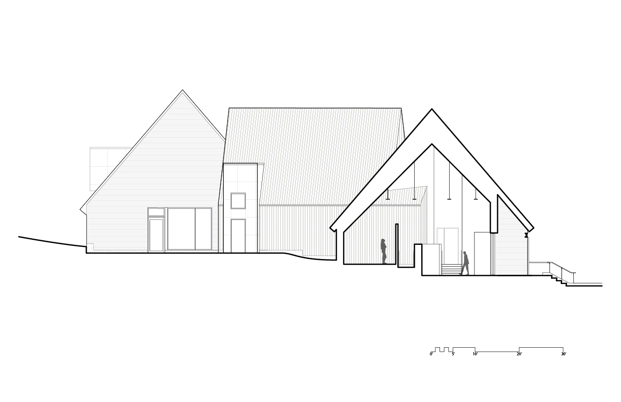 BIM建筑|高地村解说中心 / Abbott Brown Architects