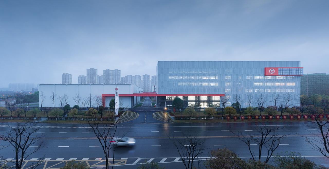 BIM建筑|流线重构，申亿智慧工厂 / 长沙市规划设计院有限责任公司