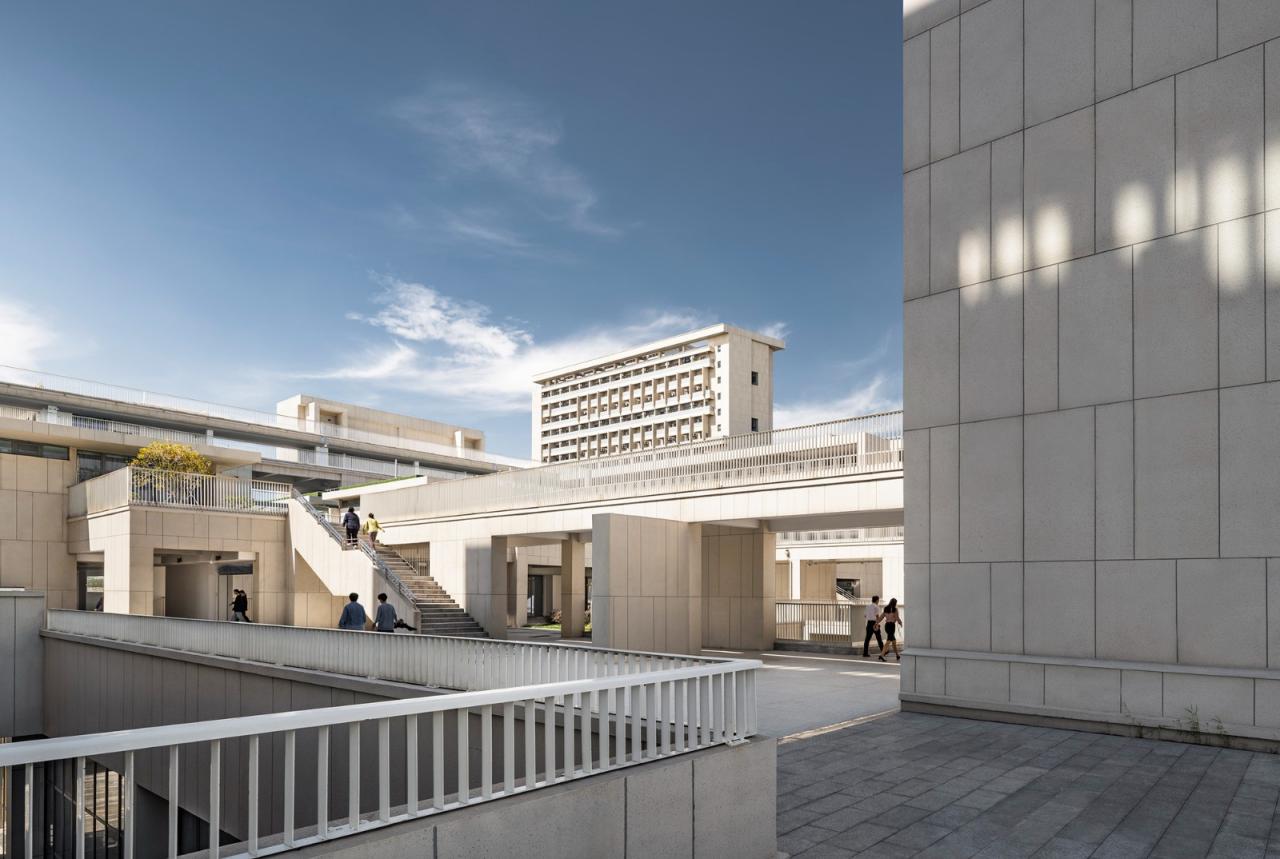 BIM建筑|江苏省靖江高级中学新校区 / 荣朝晖工作室