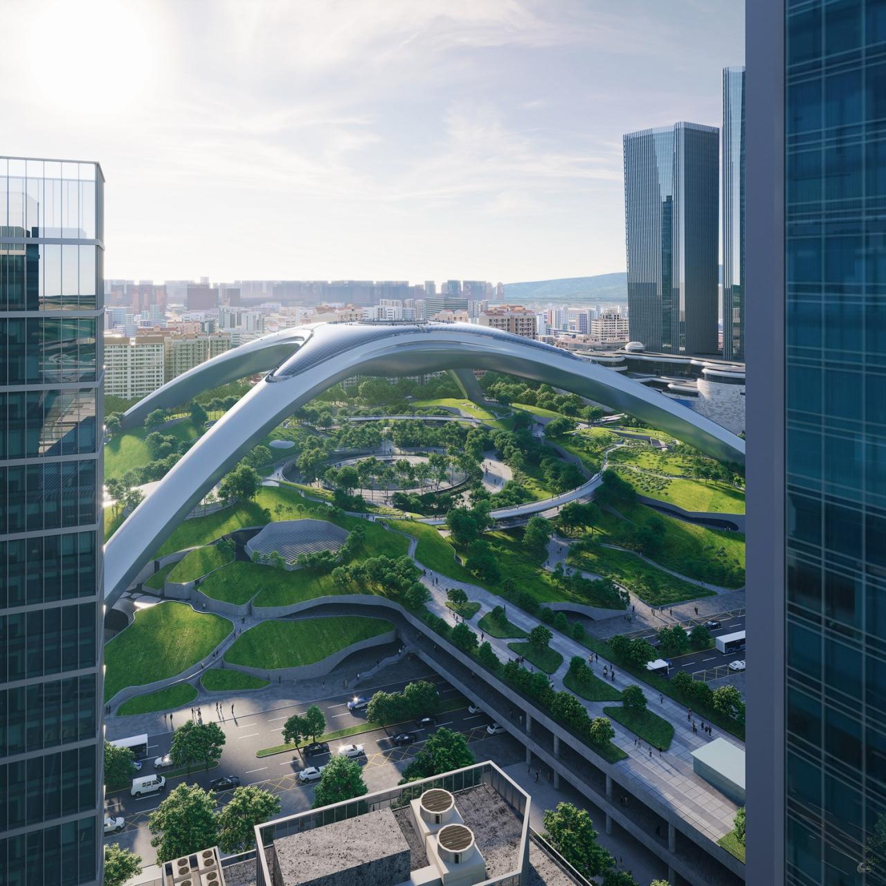 BIM建筑|深圳超核绿芯 / MAD马岩松