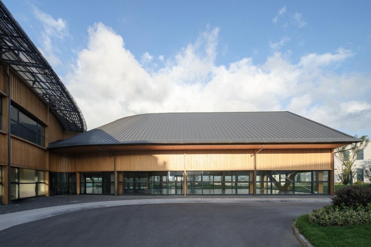 BIM建筑|木作之家 – 大丰木结构研发中心 / CATS