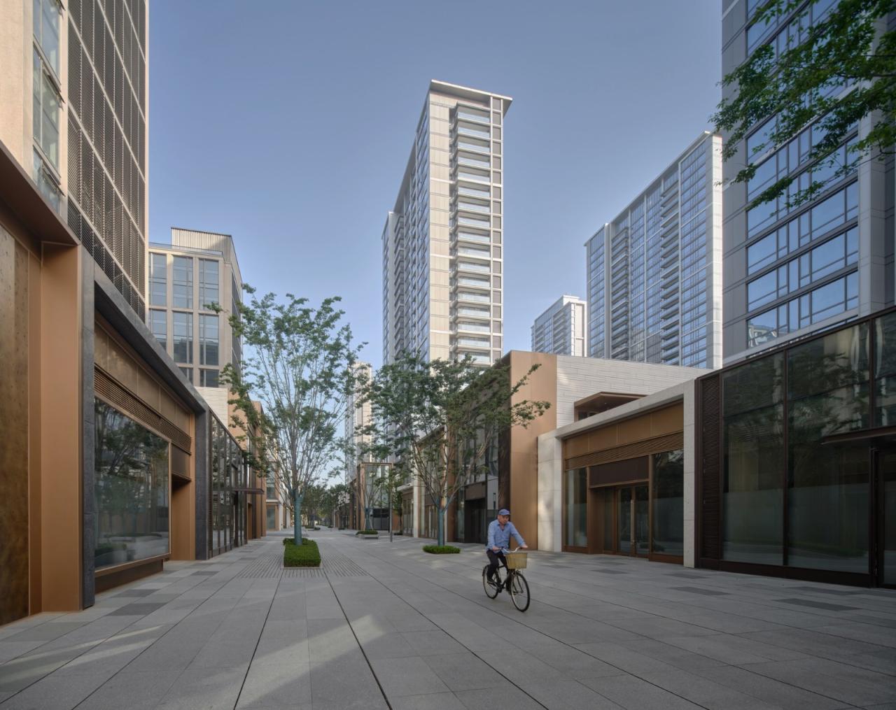 BIM建筑|杭州亚运村技术官员村：小街密路的未来社区 / goa大象设计