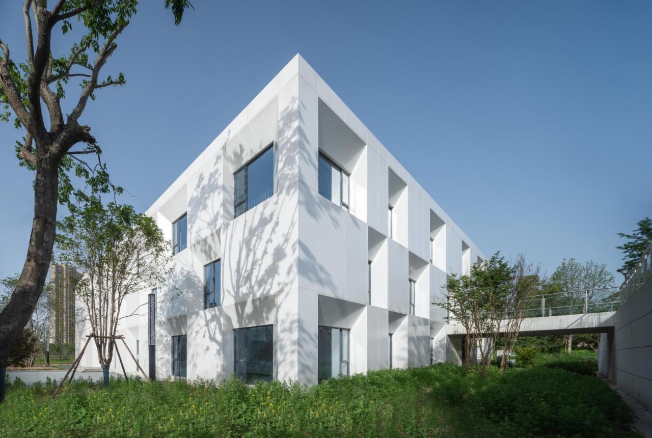 BIM建筑|武汉海绵公园研学+游客中心 / UAO瑞拓设计