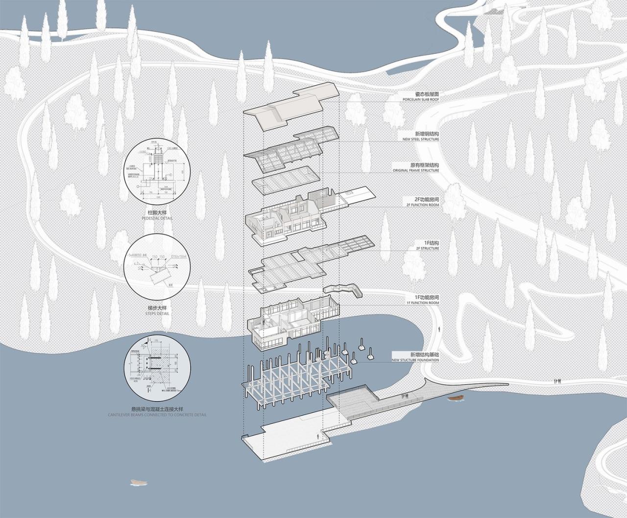 BIM建筑|涪陵慧谷湖科创小镇白鹭湾示范区 / 悦集建筑