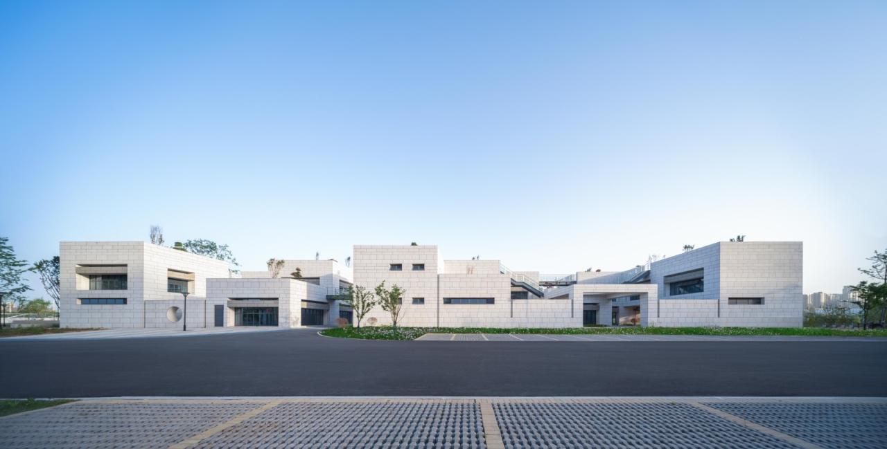 BIM建筑|武汉海绵公园研学+游客中心 / UAO瑞拓设计