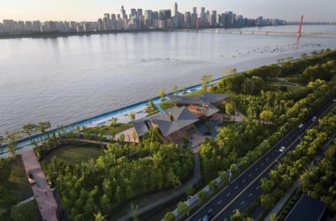 BIM建筑|杭州滨江公共空间·风鸢驿 / 同济原作设计工作室-BIM建筑网