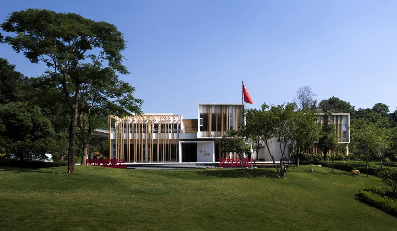 BIM建筑|多层面的“轻”：黄麻乡村振兴工作站与乡村会客厅 / 三文建筑