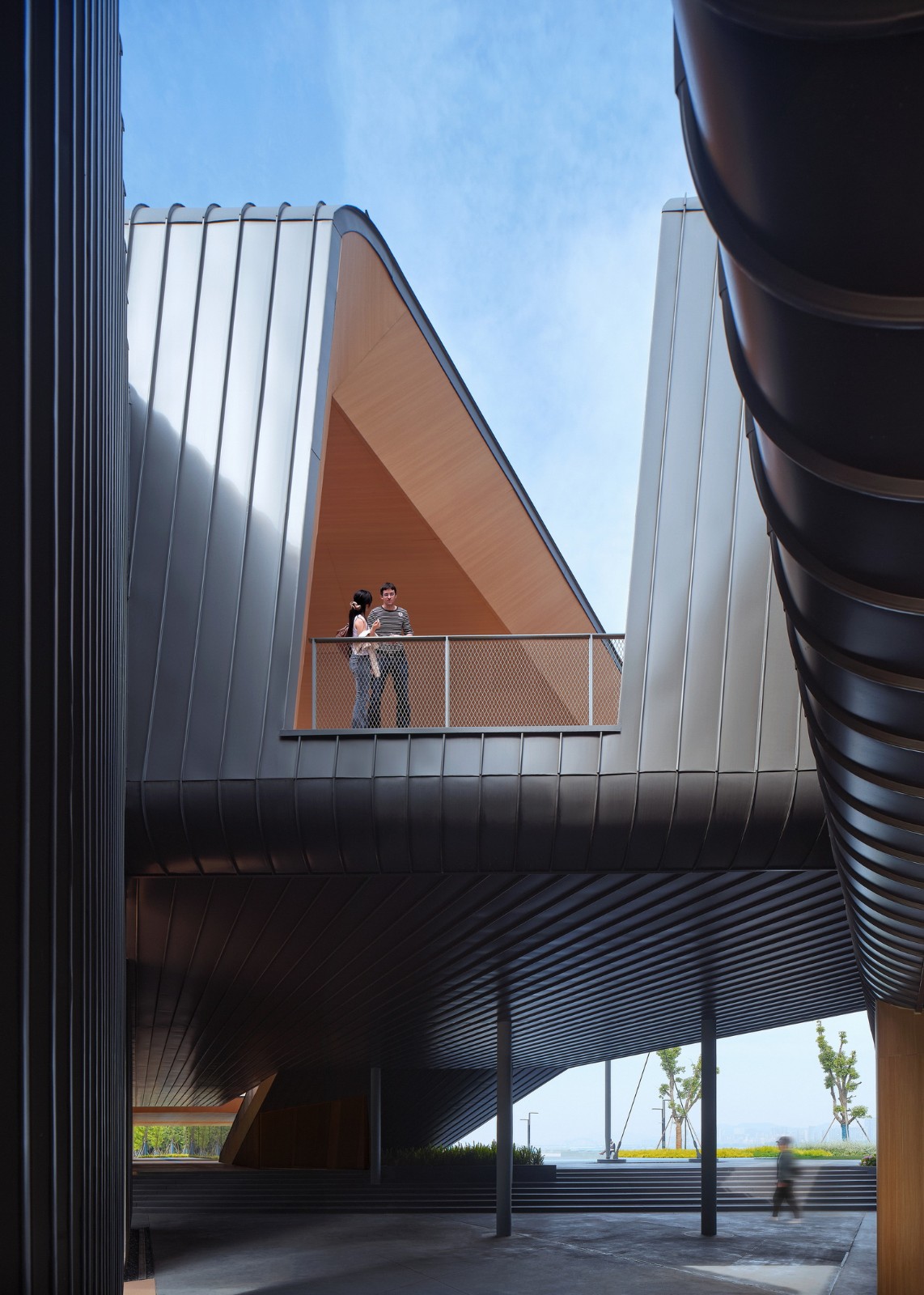 BIM建筑|杭州滨江公共空间·风鸢驿 / 同济原作设计工作室