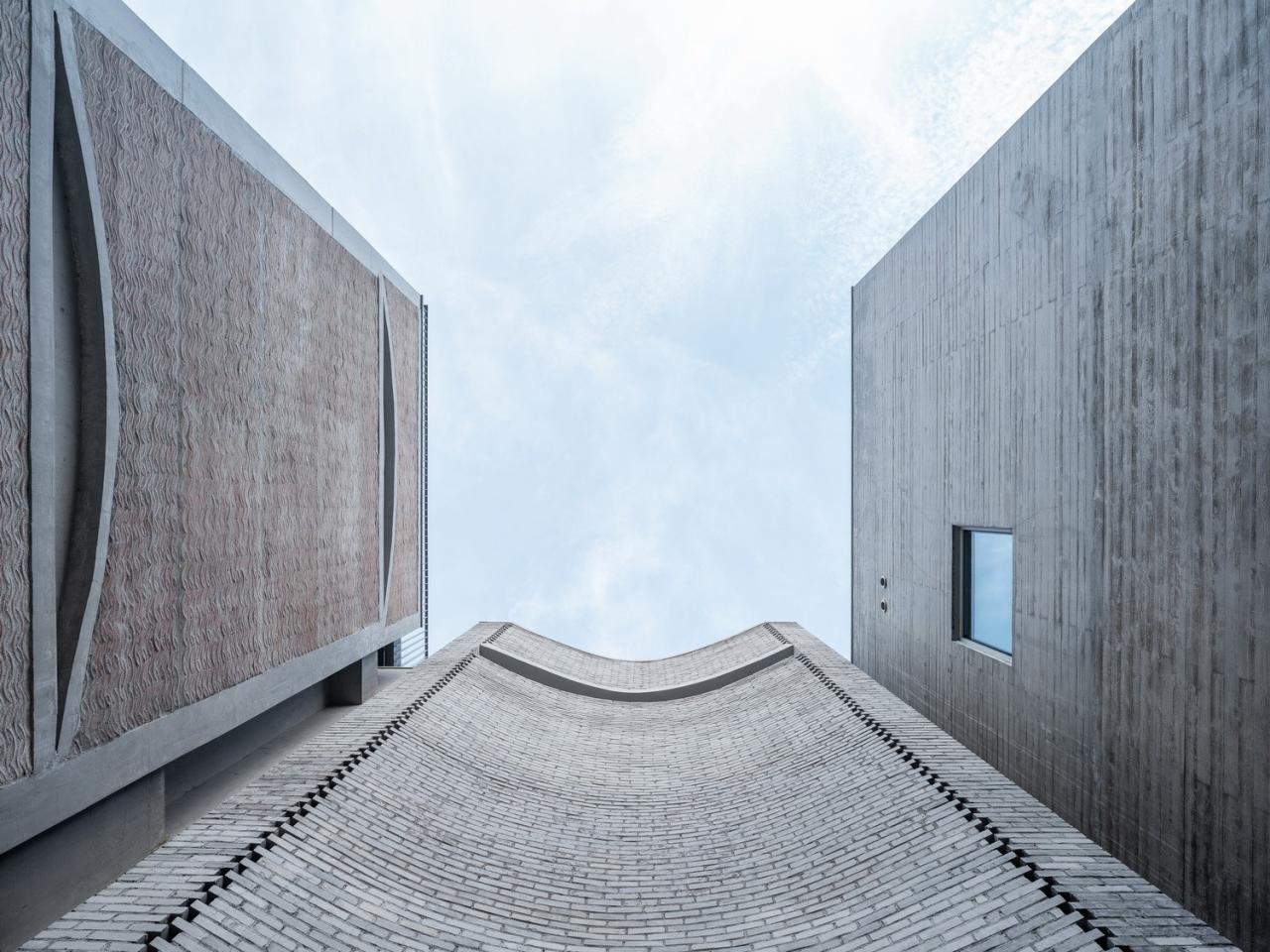 BIM建筑|春阳台艺文中心 / 非常建筑