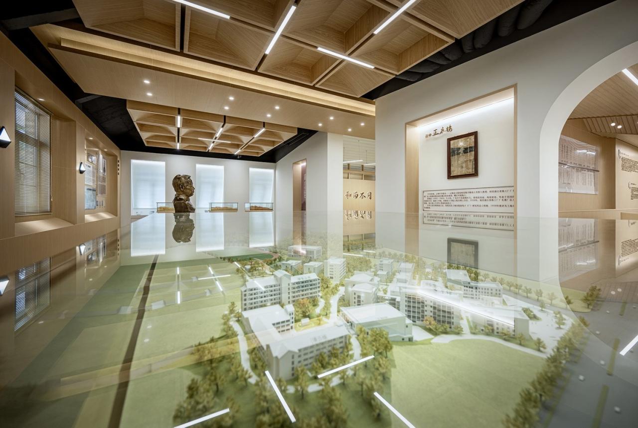 BIM建筑|一座深藏在云和小县城的校史馆 / 丰间建筑事务所