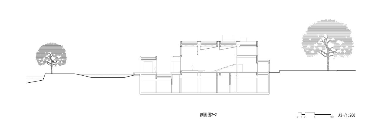 BIM建筑|春阳台艺文中心 / 非常建筑