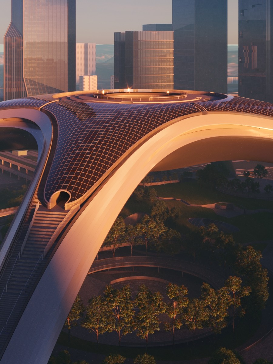 BIM建筑|深圳超核绿芯 / MAD马岩松