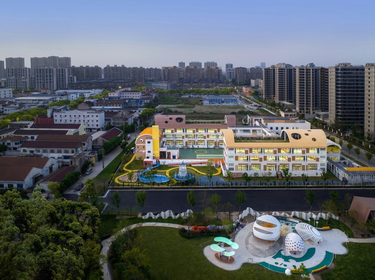 BIM建筑|陌桑幼儿园新建工程 / 上海交通大学城镇空间文化与科学研究中心