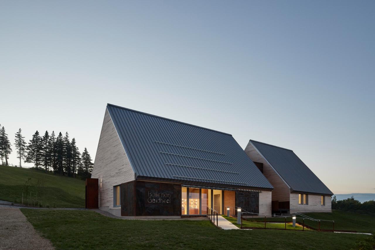 BIM建筑|高地村解说中心 / Abbott Brown Architects