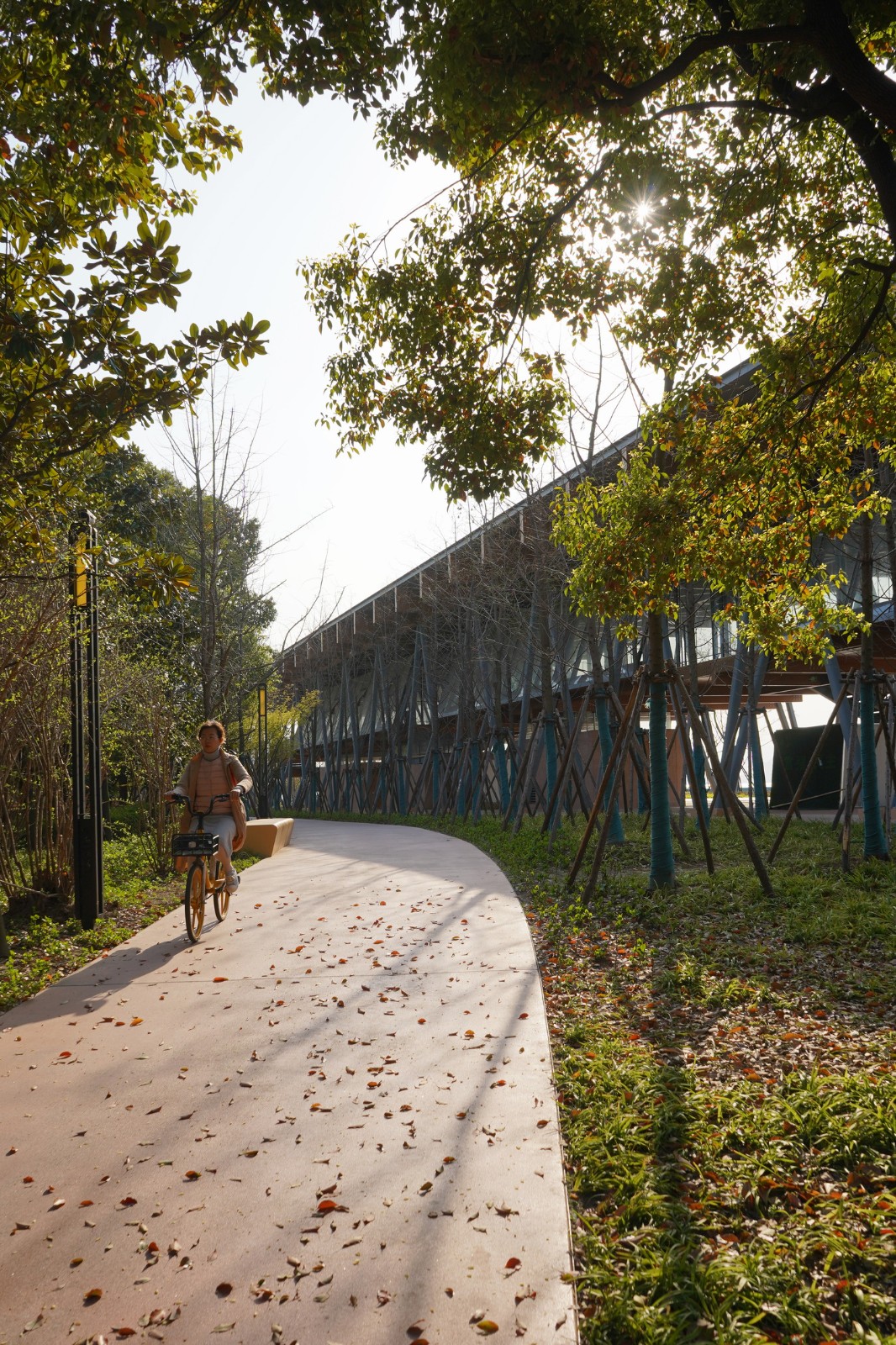 BIM建筑|杭州滨江公共空间·长亭驿 / 同济原作设计工作室