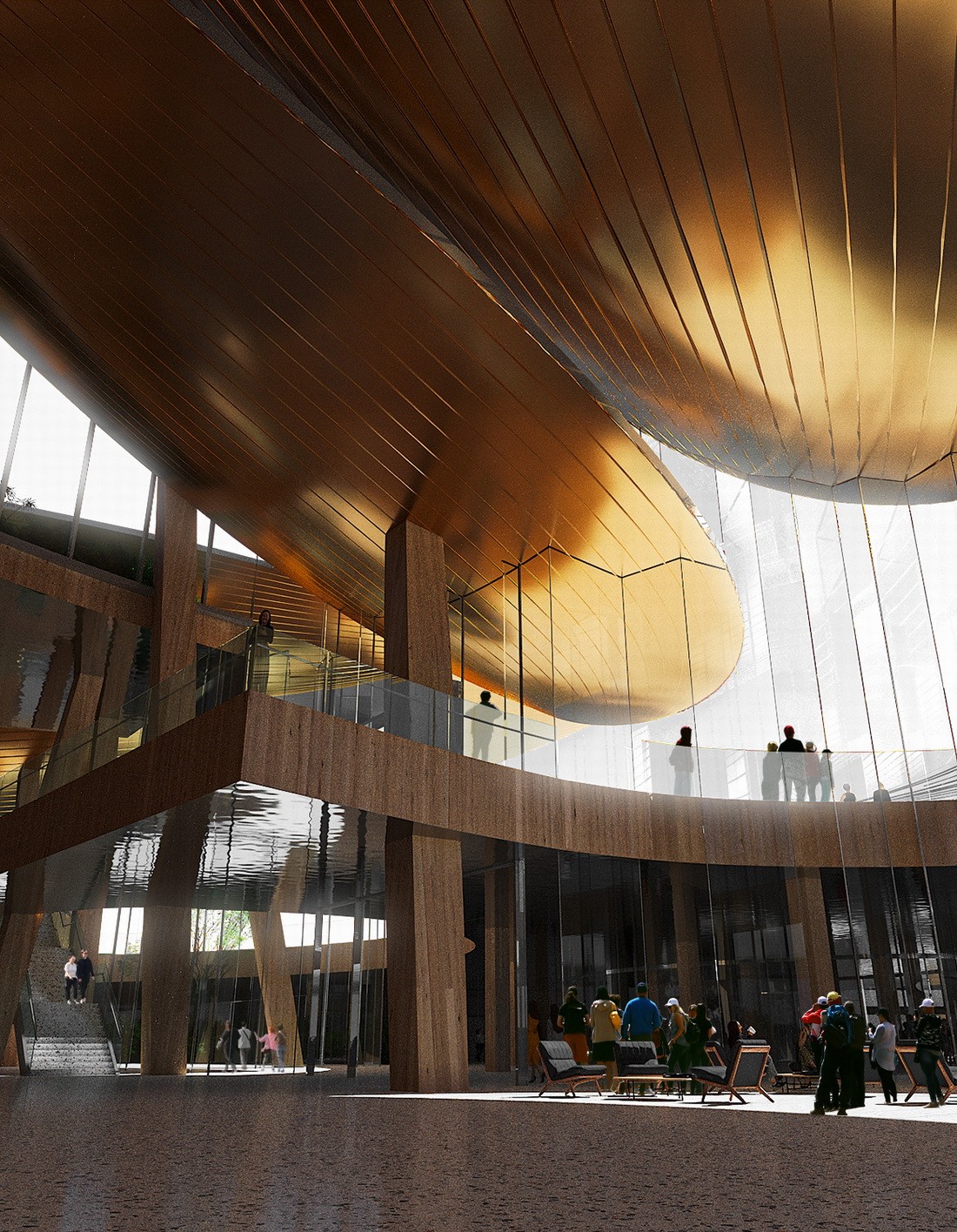 BIM建筑|安吉“两山”未来科技城文化艺术中心 / MAD马岩松新作