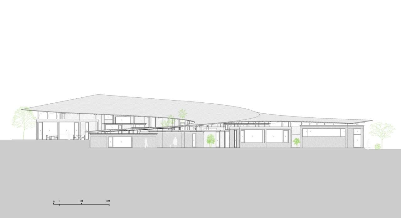 BIM建筑|五福山水龙家宴餐厅 / 小写建筑