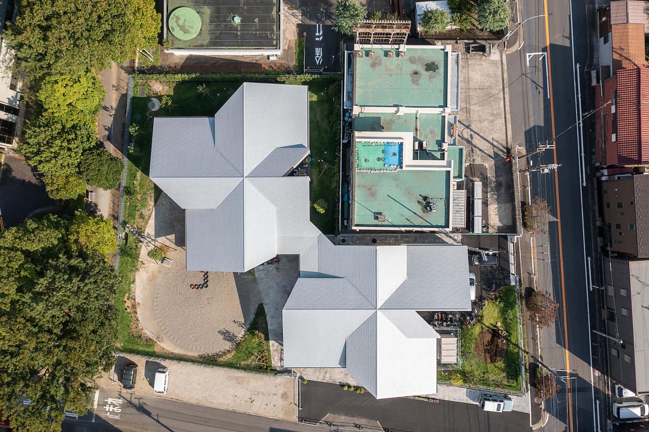 BIM建筑|大风车，鹿岛田托儿所 / TERRAIN architects