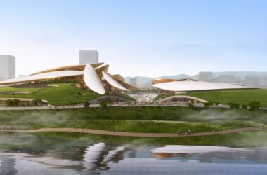 BIM建筑|安吉“两山”未来科技城文化艺术中心 / MAD马岩松新作-BIM建筑网