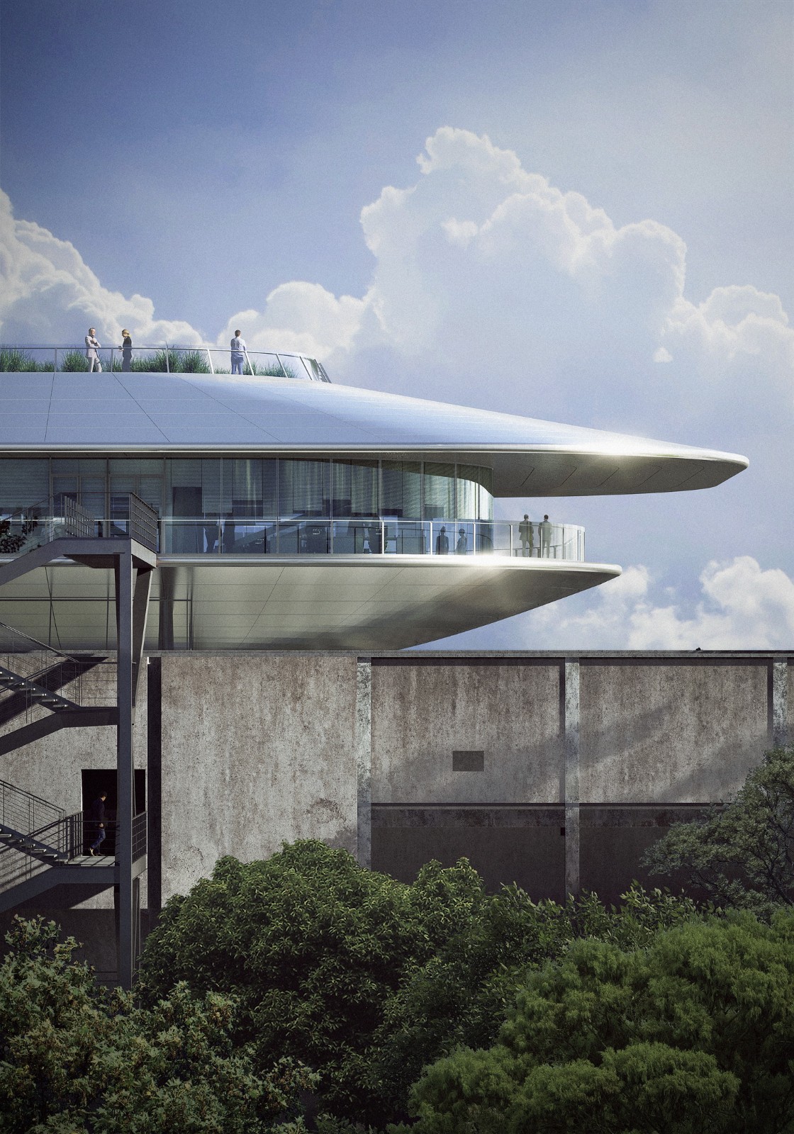 BIM建筑|方舟：上海张江水泥厂万米仓改造设计方案 / MAD