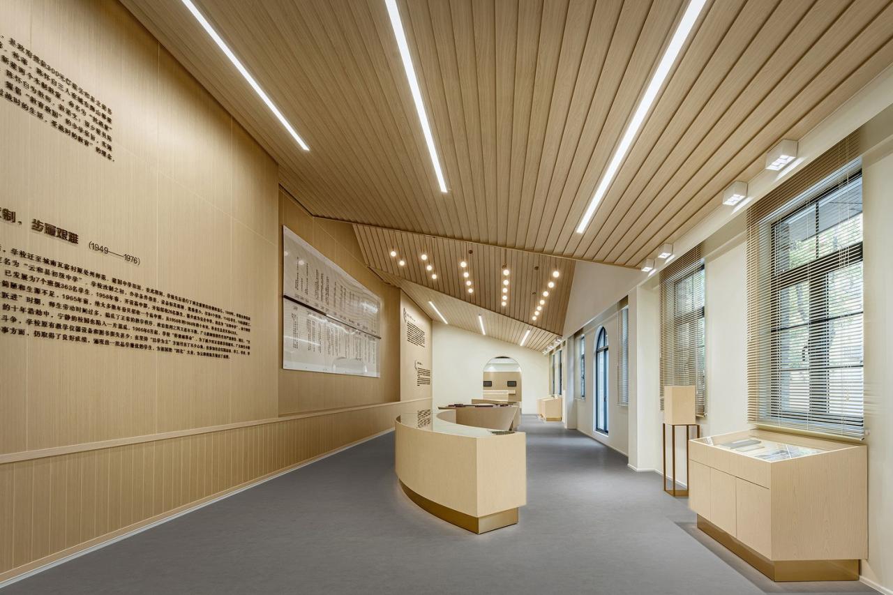 BIM建筑|一座深藏在云和小县城的校史馆 / 丰间建筑事务所