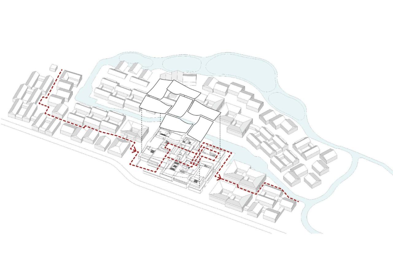 BIM建筑|李庄文化抗战博物馆 / 同济原作设计工作室