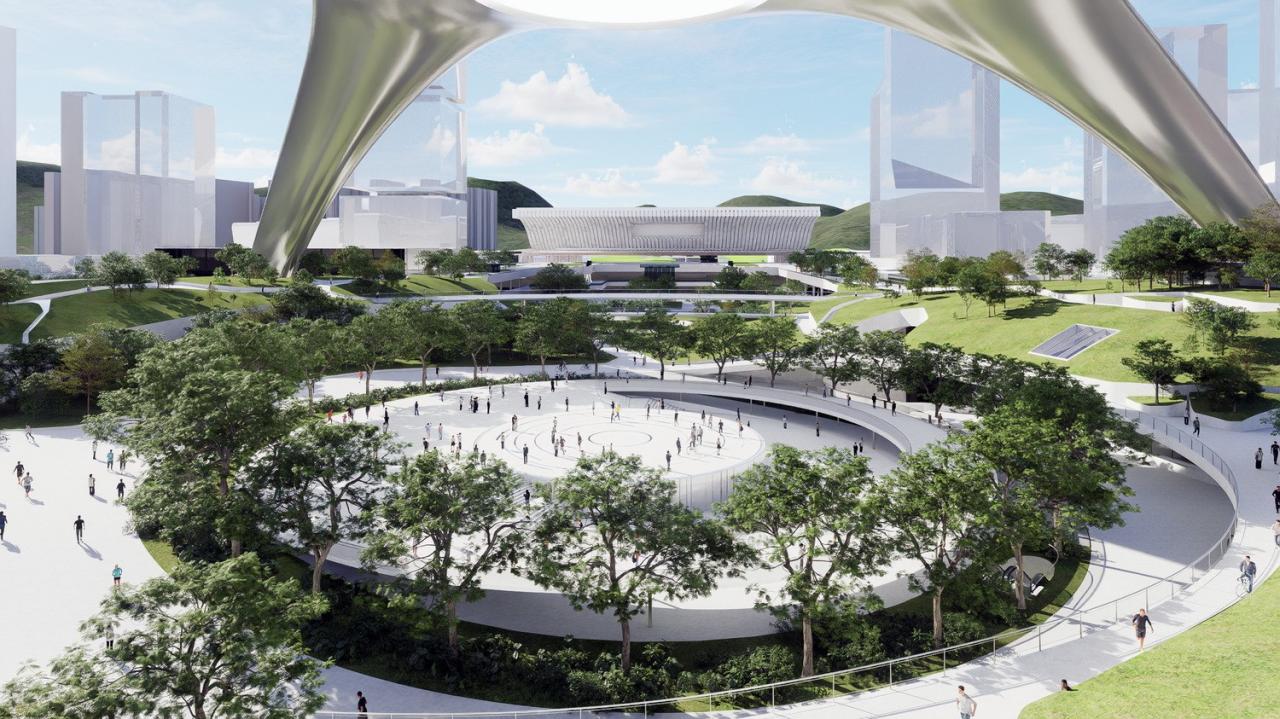 BIM建筑|深圳超核绿芯 / MAD马岩松