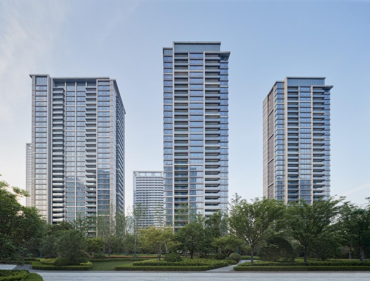 BIM建筑|杭州亚运村技术官员村：小街密路的未来社区 / goa大象设计