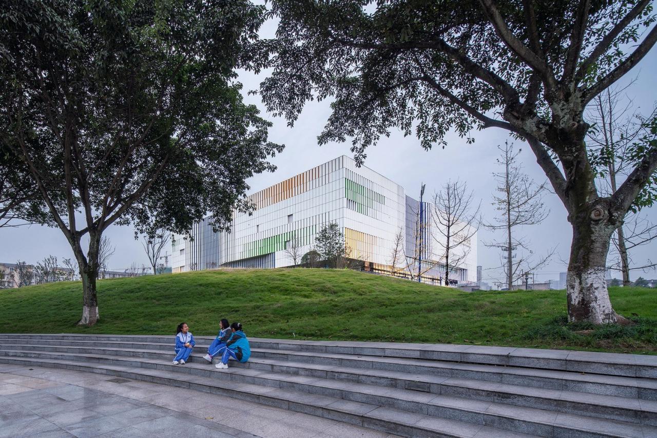 BIM建筑|龙泉中学体育馆 / 中国建筑西南设计研究院有限公司