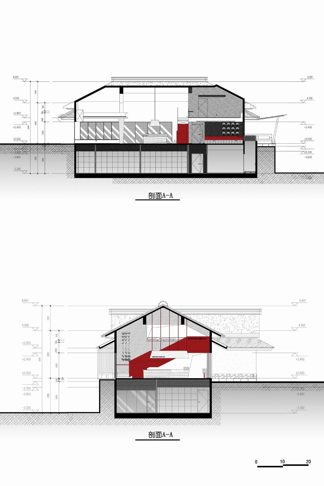 BIM建筑|SAME OLD SAME OLD / 行维新筑