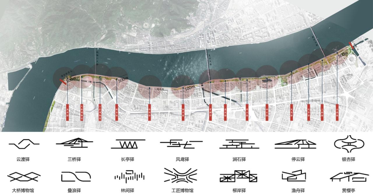 BIM建筑|杭州滨江公共空间·长亭驿 / 同济原作设计工作室