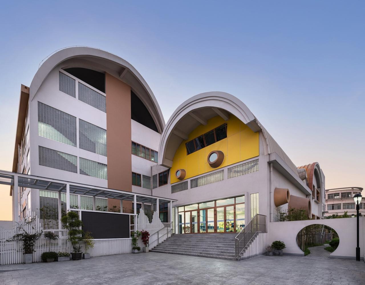 BIM建筑|陌桑幼儿园新建工程 / 上海交通大学城镇空间文化与科学研究中心