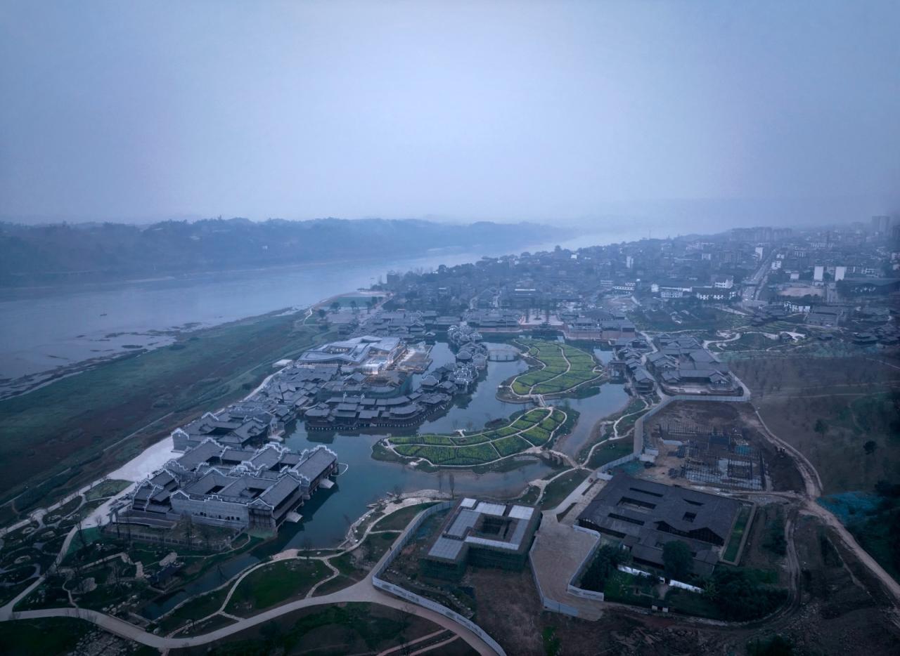 BIM建筑|李庄文化抗战博物馆 / 同济原作设计工作室